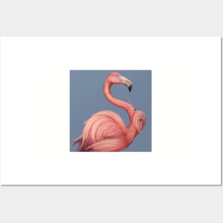 Musical Flamingo Posters and Art